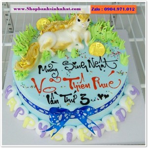Bánh Sinh Nhật Con ngựa - YN34